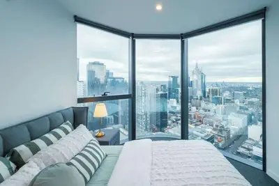 Image de Mel Central 2br Amazing City Views  Pool Gym Sauna