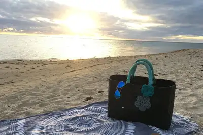 Image de Cozy 2-bedroom duplex in beautiful La Preneuse, 50 m from the beach.