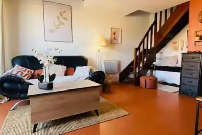 Image de Charmant duplex climatisé - 5pers - 2 chambres - Plage 100m - parking