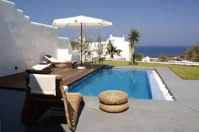Image de Villa Astraiax, Divine Sea Views, Private Pool, Furnished Terrace, Santorini