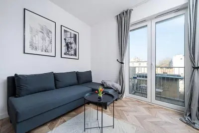 Image de Łódź Downtown - Balcony, Top Location- by Rentujemy