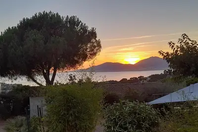 Image de Location vacances Porticcio vue mer
