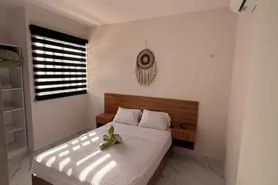 Image de Tranquil 2-bedroom apartment with Ac in welcoming Tulum