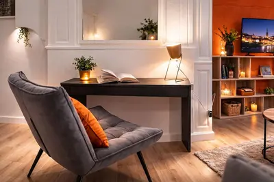 Image de Grand T2 Cosy -Rouen centre historique proche Hôtel de Ville - L'Hauss'Rouennais