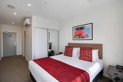 Image de Cozy 1-bedroom apartment with Ac in tranquil Auckland