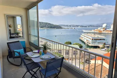 Image de Vue mer, climatisation, Wifi, tout à pied