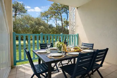 Image de Charmant appartement 4 pers avec balcon vue golf