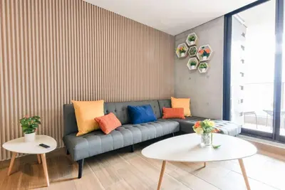 Image de Zona Purísima y Cas - ¡5 camas, Gym y alberca!