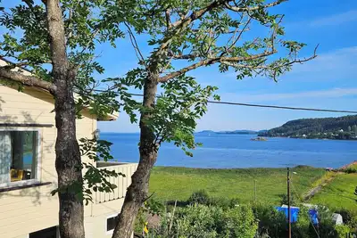 Image de Bjerkøya view Panorama with access to the water