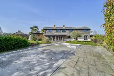 Image de Maison-Large-Salle de bain privée-Vue sur la campagne-Cedar Barn