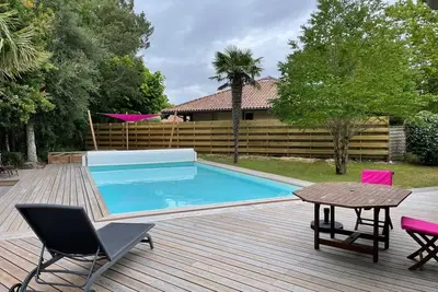 Image de Proche océan, villa 6 personnes avec piscine chauffée dans résidence sécurisée