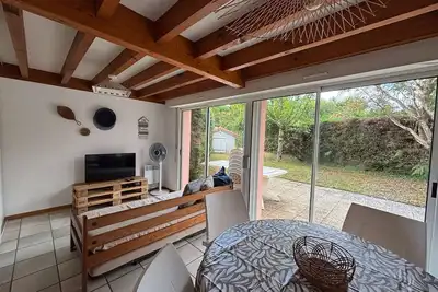 Image de Maison mitoyenne proche lac avec jardin