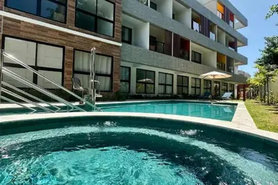 Image de Stay Beach 301-Tamandaré. Your apartment is just steps from the sea. Maré Alta Beach Hall Condominium.