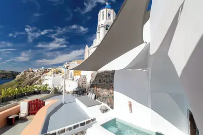 Image de Deluxe Cave Villa with outdoor Hot Tub and Caldera View