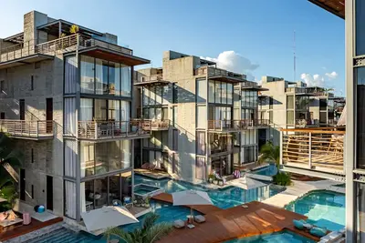 Image de Luxe Cenote Penthouse | Private Roof & Pool | Bbq