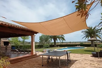 Image de Maison de vacances « Es Rafal Nou » avec piscine privée, Wi-Fi et climatisation