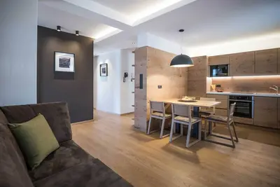 Image de Appartement 3 pièces 'Type C 74m²' avec vue montagne, balcon et Wi-Fi