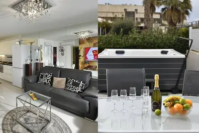 Image de Greece - Appartement Natura Beach Nb 3 avec garage - Jacuzzi - Luxe - 4 personnes