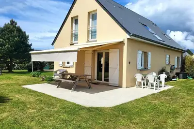Image de Maison de vacances « Les 3 Mésanges » avec terrasse privée, jardin et Wi-Fi