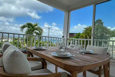 Image de Cap Indigo | 2 chambres, Piscine, Vue, Plage 350m