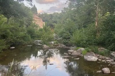 Image de La Félicité: la rivière, la nature, un temps pour soi.