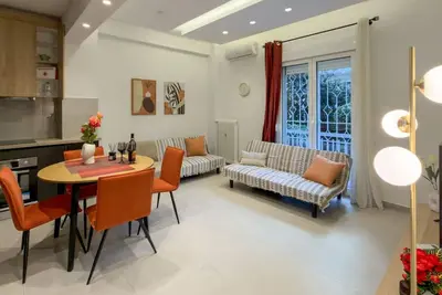 Image de Modern 2br Garden Apartment in Faliro | Sleeps 5