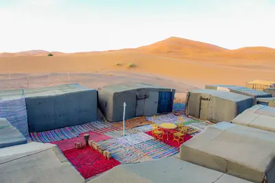 Image de Campsite. Where you are you going to spend your nights in desert.