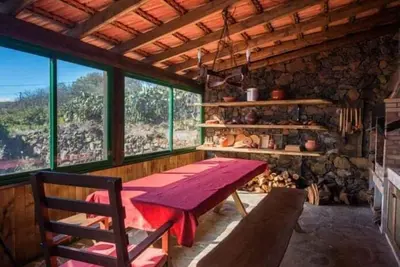 Image de Maison Rurale à Isora : Vue Mer, Jardin & Bbq (7 Pers)