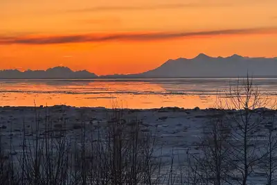 Image de Waterfront View of Denali, Alaska Range & Ocean Views