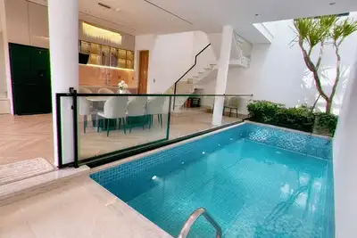 Image de Kt Villa-5br-6br, Luxury Pool & Sauna | Walk to My Khe Beach.