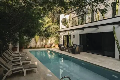 Image de Ethan: Refined Boho Villa with Private Pool