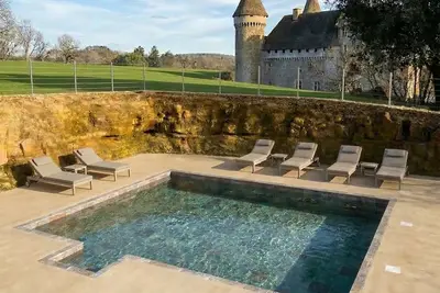 Image de Escapade exceptionnelle - au coeur d'un site historique classé - 4* Piscine