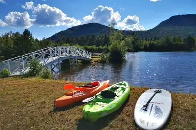 Lakeside Getaway #1 Spa  Sauna  Firepit