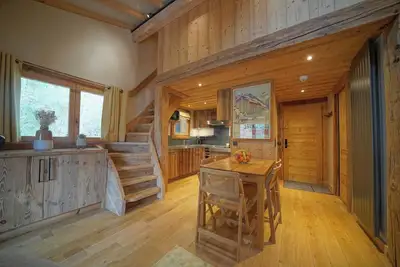 Image de Warm Alpine apartment 2br 5p – Megève