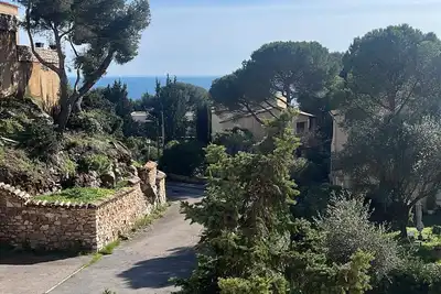 Image de Villa vue mer 10 couchage Sete terrain de pétanque 10 min à pieds de la plage