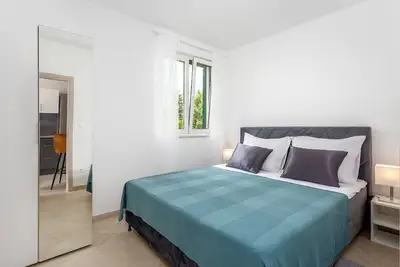 Image de Appartement de deux chambres avec le balcon Baska (Krk) (A-25249-a)