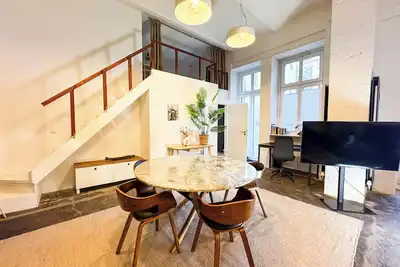 Image de Design Loft for 6 with Mezzanine in P-Berg