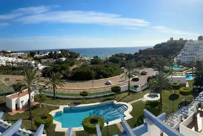 Image de Apartment in Mojacar Playa with sea views and pool all year round