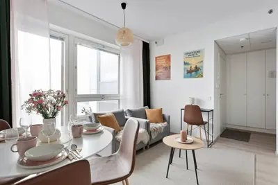 Image de Arena Comfort King |Free gym|4 guest|Nordic design