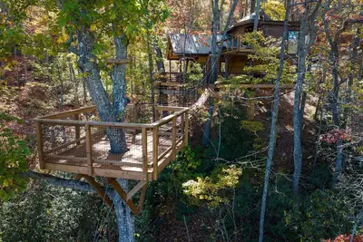 Image de The Hylo Treehouse - Suspended Bridge, Net & Platform