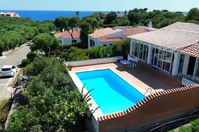 Image de Binibeca, Mer à 5 mn à pied, villa avec piscine privée, vue mer, rooftop, nature