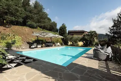 Image de Maison de vacances privée avec climatisation, piscine privée, Wifi, Tv, patio, près de Cortone