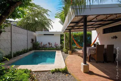 Image de Maison de vacances près de la plage Bejuco avec piscine privée