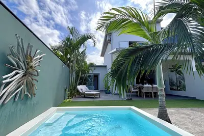 Image de Ti Pêcheurs vb Bord de mer by les Ti Pêcheurs\nVilla 2 chambres avec piscine