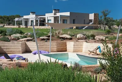 Image de Magnifique maison de vacances privée avec Wifi, climatisation, piscine privée et Tv