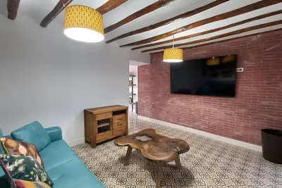 Image de Maison de vacances « Casa Estilo Vintage » avec vue sur la montagne, Wi-Fi et climatisation