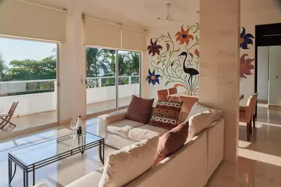 Image de Apartment Beachfront view.