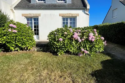 Image de Maison de vacances familiale face à la plage en bordure du Gr34