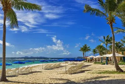 Image de Ocean View 3-bedroom Dawn Beach villa in charming Sint Maarten sleeps 6-8