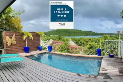 Image de Grande Villa vue mer, avec piscine et accès plage, pour 6-7 personnes